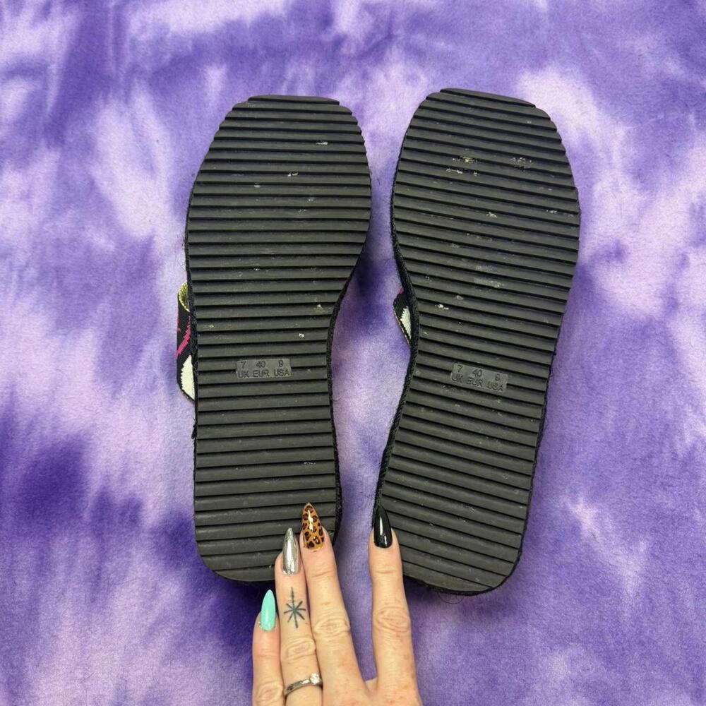 Asos x smiley world platform espadrille slides - Picture 3 of 4